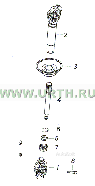 53205-3422010 Вал карданный рулевого управления